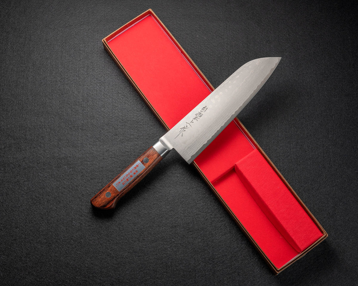 【保障できる】 V金10号口金付積層 白雲上作 三徳包丁〈M145〉 Kotani Kyoto – 調理器具