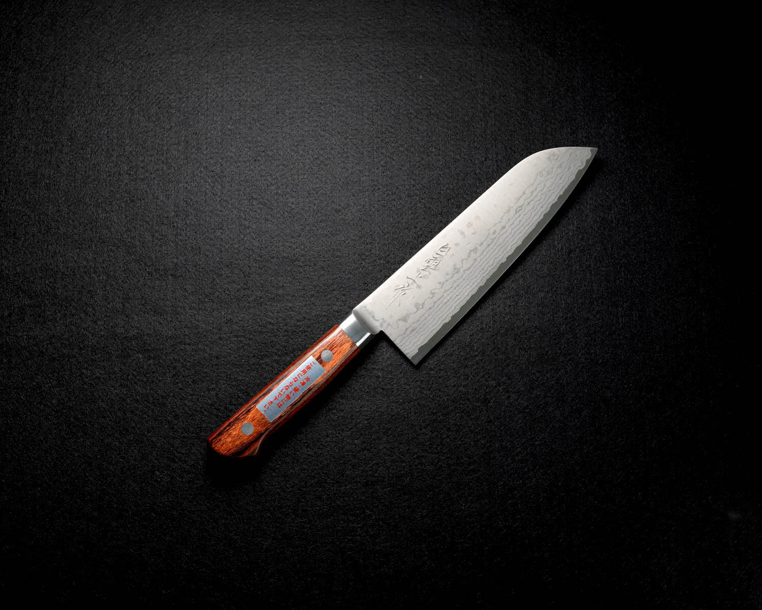 白雲上作 V金10号口金付積層 三徳包丁〈M145〉 – Kyoto Kotani Kanamono